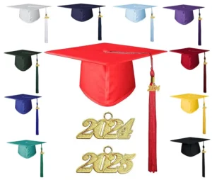 Graduation Tassels and Caps for Bachelor’s and Master’s Degrees