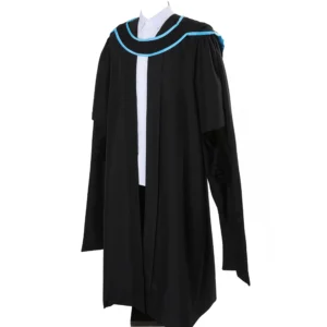 UK Deluxe Master’s Graduation Gown, Hat, and Stole
