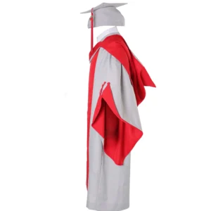 UK Deluxe Doctorate Graduation Gown, Hat, and Stole