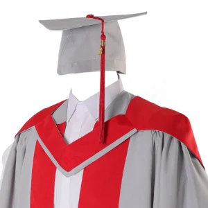 UK Deluxe Doctorate Graduation Gown, Hat, and Stole