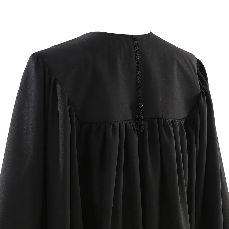 Budget-Friendly Black Master’s Graduation Gown 11 Budget-Friendly Black Master’s Graduation Gown with Cap and Hood