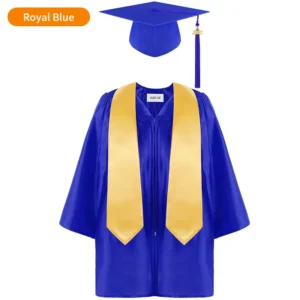 Shiny Kids Graduation Gown & Cap with Tassel Charm for Home School | Elementary School | Kindergarten 16 Shiny Kids Graduation Gown & Cap with Tassel Charm for Home School | Elementary School | Kindergarten