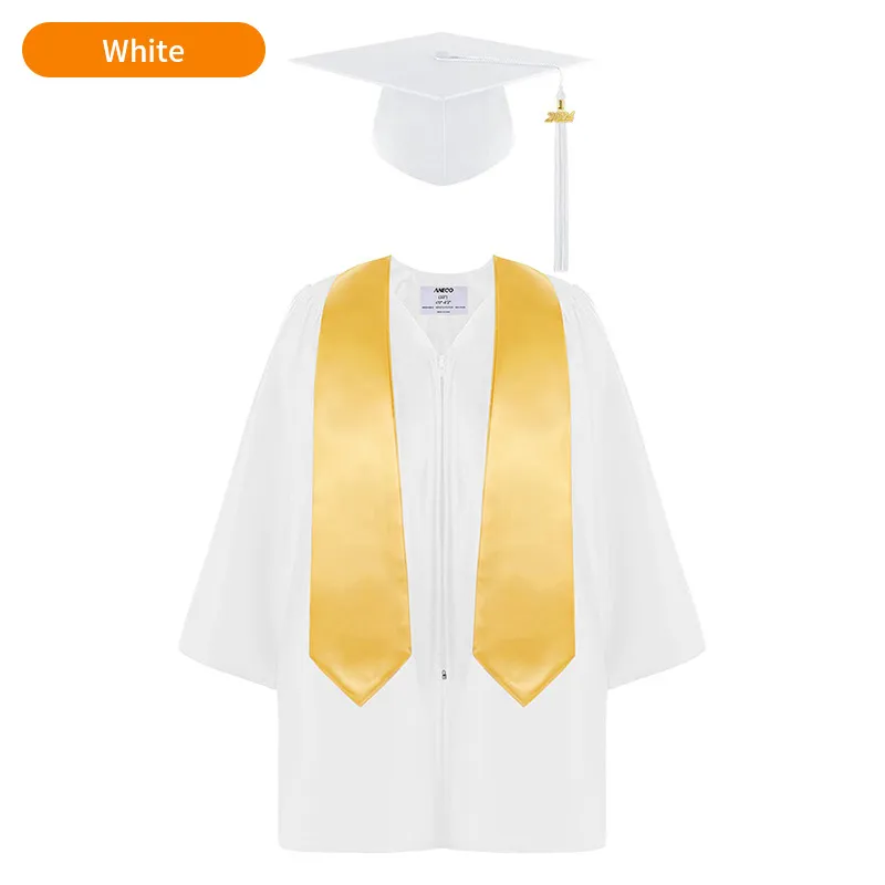 Shiny Kids Graduation Gown & Cap with Tassel Charm for Home School | Elementary School | Kindergarten 3 Shiny Kids Graduation Gown & Cap with Tassel Charm for Home School | Elementary School | Kindergarten
