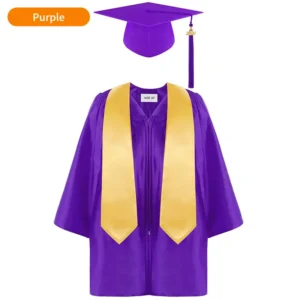 Shiny Kids Graduation Gown & Cap with Tassel Charm for Home School | Elementary School | Kindergarten 24 Shiny Kids Graduation Gown & Cap with Tassel Charm for Home School | Elementary School | Kindergarten