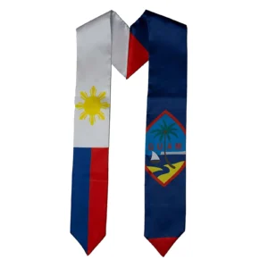 Graduation Ceremony Embroidery Elements Shiny on the Shawl