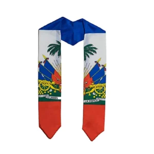 Graduation Ceremony Embroidery Elements Shiny on the Shawl