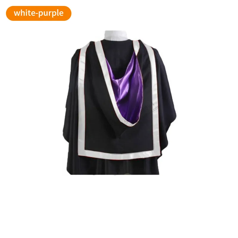 UK Deluxe Doctoral Graduation Hood 3 UK Deluxe Doctoral Hood