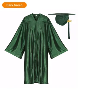 Shiny High School and Technical School Graduation Gown and Tasseled Cap - 12 Colors Available 23 Shiny Bachelor’s Graduation Gown and Tasseled Cap - 13 Colors Available
