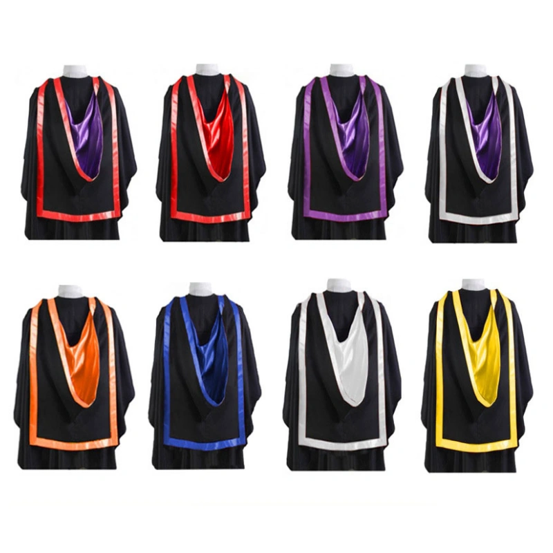 UK Deluxe Doctoral Graduation Hood 1 UK Deluxe Doctoral Hood