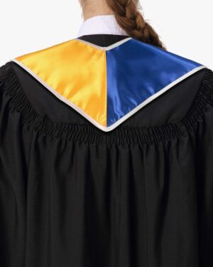 7 Mixed Flag Graduation Stoles Embroidery Sashes for Study Aboard Students 37 ST016 US VE 3